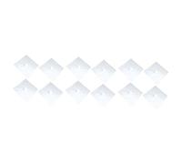 UKCOCO Lot De 3 Housses De Robustes Pour Cuisinière À Gaz Revêtement De Four Feuilles De Antiadhésives Argentées 4 Pièces X 3