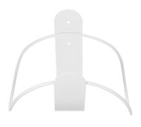 UKCOCO Organisateur de Stockage D'eau en Acier Inoxydable Blanc, Crochet Mural Robuste pour Tuyau D'arrosage, Support de Rangement pour Jardin et Maison