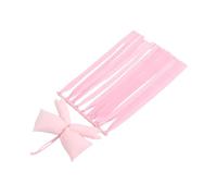 UKCOCO Organisateur Mural Solution Polyvalente Solide et Charmant en Bois et Polyester Couleur Rose Nœud Papillon pour Accessoires Cheveux pour Clips et Épingles pour Murs et Cadres