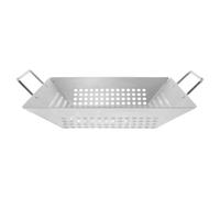 UKCOCO Panier à pierres pour poêle de sauna 15'', support | Grille à charbon pour poêle à bois, support de rangement pour pierres chauffantes pour sauna intérieur et camping extérieur