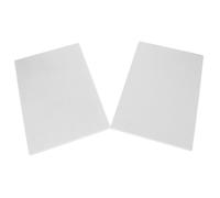 UKCOCO Panneau Isolant Thermique en Fibre Céramique 10 Mm, Lot de 2 Plaques 30 X 20 Cm, Résistance Haute Température, Isolation Ignifuge pour Chaudières, Poêles et Fours, Bruit