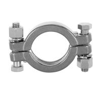 UKCOCO Pince à Connexion Rapide Sanitaire Haute Pression 19-38 | Bride de Verrouillage à Ailettes, Structure Tri Clamp Écrou, pour Lignes Boisson et Chimie