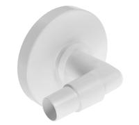 UKCOCO Plaque à Vide D'écumeur de Piscine, Adaptateur Coudé 90°, Plastique | Remplacement pour Bassin et Baignoire, Enlève les Débris, Installation Simple, Pièce Solide pour Eau