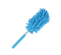 UKCOCO Plumeau en Chenille Bleu Manche Télescopique Confortable pour Dépoussiérage sans Produit, pour Ventilateurs de Plafond et Meubles
