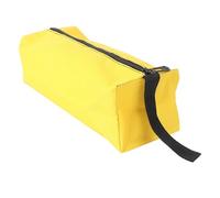 UKCOCO Pochette à Outils Fermeture Éclair Jaune en Tissu Oxford Portable Étanche pour Rangement Raisonnable des Petits Accessoires et Outils Divers
