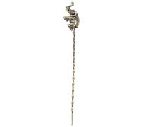 UKCOCO Poinçon Outil pour Cigare en Cuivre Antique Tête Éléphant Accessoire pour Déboucher et Maintenir L'aération, pour Bureau et Bar pour Amateurs de Cigares