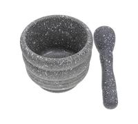 UKCOCO Presse-ail en Plastique Confortable à Tenir Pilon, Ustensile Cuisine Pratique pour Moudre L'ail Cuisine, 1 Set Adapté Usage Quotidien