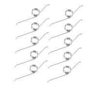 UKCOCO Ressort De Torsion 0,6x7mm Pour Pédale De Poubelle, Lot De 10 Micro-ressorts En Acier Robuste, Remplacement Pour Poubelles Ménagères Et Équipements De Garage, Usage Camping Et Bricolage