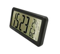 UKCOCO Réveil numérique LED Horloge de Table avec Calendrier et Grands Chiffres, résistance à l’Usure, pour Usage en Cuisine et Salle de réunion par élèves et Enfants