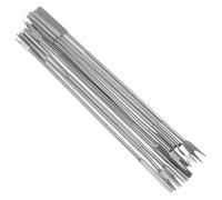 UKCOCO Set Ustensiles Cuisine Acier Inoxydable Pince à Crabe et Fourchettes à Fruits de Mer Multifonctions, 10 Pièces, Outil Polyvalent pour Déguster Noix et Crustacés