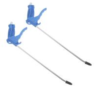 UKCOCO Soufflette Air Comprimé Haute Pression Embout Allongé, Matériaux Plastique et Métal, Crochet Double pour Entretien Électronique et Atelier