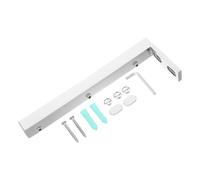 UKCOCO Support de fixation en forme de L pour paroi de douche, compatible | Support de paroi de douche en verre sans cadre en acier inoxydable, support latéral pour portes de salle de bain de 8 à 10 mm