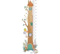 UKCOCO Tableau de Croissance Mural pour Garçon et Filles en Pvc Autocollant sans Odeur, Toise 3d Auto-adhésive pour Chambres D'garçon et Filles et Nurseries