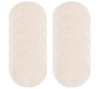 UKCOCO Tapis en Coton Pur Coussinets Pratiques 10 Pièces Réutilisables pour Cuisson Vapeur Compatible Divers Pots et Casseroles pour Petits Pains Vapeur