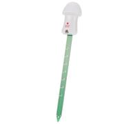 UKCOCO Testeur D’humidité du Sol Blanc à Détection Automatique | Indicateur de Teneur en Eau, pour Sol et Plante en Intérieur, Batterie Lr44 Incluse