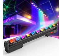 UKing 250W Wallwasher Lumières de Scène, RGBW 4in1 LEDs dmx512 Swing Spotlights Luminaires DJ Luminaires Muraux D'extérieur pour Bars, Discothèques, Fêtes, Mariages