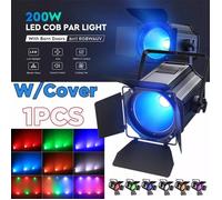 UKing COB RGBW Jeux de Lumières - 200W Lumière de Scène DMX 6 en 1 - Par Light Stroboscope & Son Pour DJ Disco Fête