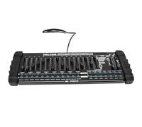 UKing Contrôleur DMX, 384 Canaux DMX512 Contrôleur Console 240 Programmable Scènes pour DMX Contrôleur DMX Table Lumineuse Fête DJ Disco Moving Head Lumière Scène Lampe Opérateur Équipement