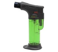 ulafbwur Chalumeau de poche réservoir transparent détachable cadeau d'anniversaire vert