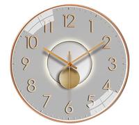Ulalaza Accueil Vintage Horloge de Table Silencieuse Fusion Horloge Surréalisme Dripping Horloge Rustique Métal Chiffres Romains Étagère pour La Maison Cuisine Bureau Table