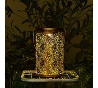 Ulalaza Solaire Lumière Extérieure Jardin Villa Décoration Creative Creux Led Étoile Bouilloire Lumière Jardin Étanche Pelouse Lumière Taille 12 * 12 * 20Cm/4.7 * 4.7 * 8Inch