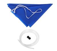 ULDIGI Bouclier de Nettoyage pour Climatiseur en Peva Bleu, Couverture D'entretien pour Hotte de Lavage de Climatiseur, Bureau et Hôtel avec Protection Anti-poussière