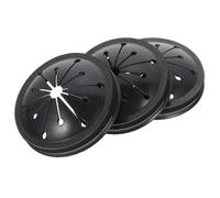 ULDIGI Couvercle de drain multifonctionnel 3Pcs en silicone 80mm Protection anti-éclaboussures pour évier de cuisine, accessoire amovible pour broyeur à déchets