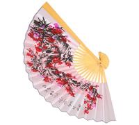 ULDIGI Éventail Mural Oriental Pliant Grand Format en Papier, Décoration Suspendue pour Studio Photo et Cérémonie de Mariage