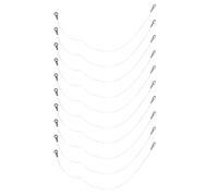 ULDIGI Fil lyre à gâteau en acier inoxydable 10 pièces pour découpe précise compatible trancheuse de fromage et en cuisine