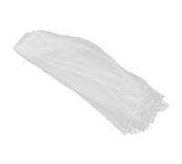 ULDIGI Filet de Canopée en Maille de Polyester Blanc Pliable pour Parasol de Terrasse, Moustiquaire Facile à Ranger pour Jardin et Extérieur