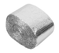 ULDIGI Film Isolant Rouleau Isolant en Aluminium Argent à Double Bulle 6 Pouces x 25 Pieds, barrière Thermique réfléchissante pour toits, et conduits de climatisation