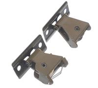 ULDIGI Kit D'accessoires de Rideau en Alliage de Fer et Cuivre, Serrure Métallique pour Stores, Installation Facile Effet Décoratif, pour Stores et Fenêtres