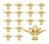 ULDIGI Pieds Décoratifs pour 20 Pièces Boîte à Bijoux | Décor Rétro Délicat, Installation Facile Vis, Protège les Angles, pour Boîte en Bois et Coffret