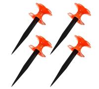 ULDIGI Piquets de Guidage pour Tuyau D'arrosage Jardin et Design Facile à Tirer en PP Fonction D'arrosage Directionnel 4pcs pour Espaces Verts et Pelouses