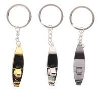 ULDIGI Porte-clés Forme Planche de Surf en Métal Ouvre-bouteilles 3pcs, Accessoire été Vacances pour Fête Bière Maison ou Hôtel