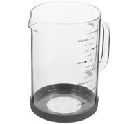 ULDIGI Verre Mesureur 1500ml en Verre Borosilicate, Pichet Cuisine Portable avec Poignée, Facile à Verser pour Mesurer le Café et Préparer les Aliments