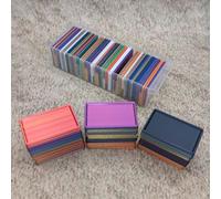 ULEIVA Lot de 130 petites cloison de séparation - Couleurs mélangées - 51 x 30 mm - Pièce de rechange - Compatible avec le magasin de petites pièces Stanley 1-93-980 1-93-981