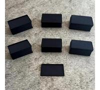 ULEIVA Lot de 60 séparateurs noirs - 51 x 30 mm - Pièce de rechange - Compatible avec Stanley le magasin de petites pièces 1-93-980 1-93-981 (60 pièces, noir)