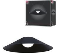 ULine Luminaire en suspension LED Cone 560lm 12W 350mm 3000K Noir Noir G