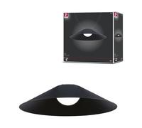 Uline Suspen Cone 350mm 3000k 90ra 930 12w 48v Dc Noir Aluminium