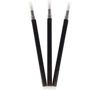 Ulmann Lot de 3 recharges encre gel effaçable pour stylo R-Pen noir