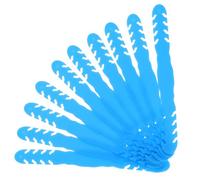 ULTECHNOVO 10 Pièces Crochets D'extension de Masque en Plastique Bleu Anti-dérapants, Faciles à Installer pour Soulager Oreilles Lors du Port du Masque Quotidien