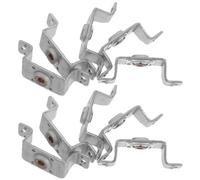 ULTECHNOVO 10 Pièces Support Remplacement en la Résistant Chaleur Moteur Fer Sèche-cheveux Châssis de Précis Réparation Argenté pour Salon et Voyage