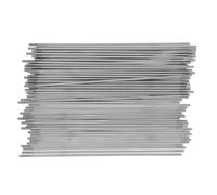 ULTECHNOVO 100 Pièces Extension de Stylo à Perles en Acier Inoxydable Argenté 117 Mm, Accessoire Multifonctionnel Facile à Remplacer pour Fabrication et Réparation de Stylos Perlés