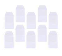 ULTECHNOVO 10pcs Pochettes pour Crayons Médicaux en PVC Blanc, Petite Taille Sûre pour Infirmières et Médecins, Trousse de Rangement Pratique pour Stylos et Crayons