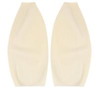 ULTECHNOVO 1paire Manchons de Bras Latex Résistants à Huile Eau Étanches Prolongés et Renforcés Protection Anti-acide et Anti-alcaline pour Jardinage et Aquaculture Blanche