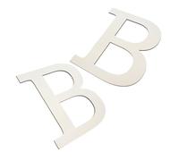 ULTECHNOVO 2 Lettres en Bois à Peindre, Grandes Lettres Décoratives de 12 Pouces, Faciles à Installer, pour Décoration Murale et Bureau