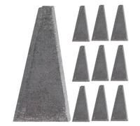 ULTECHNOVO 20 Pièces Coin de Marteau Triangulaire en Acier Carbone | Accessoire de Remplacement, Usage pour Poignée de Marteau, Réparation D’outil, Acier Carbone, Maison et Chantier