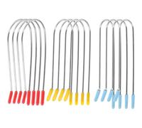 ULTECHNOVO 24 pièces Pinces Chauffantes pour Bouclants Clips Métalliques de Remplacement pour Chauffants Fixation U Compatible Plupart des Chauffants Kit de Coiffure Polyvalent pour Types de