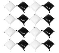 ULTECHNOVO 25 Pièces Ballon Créatif en Aluminium Carré Double Face Structure à Sangle, Décoration Rapide et Portable pour Mur de Fond de Fête ou Anniversaire Unique et Élégant